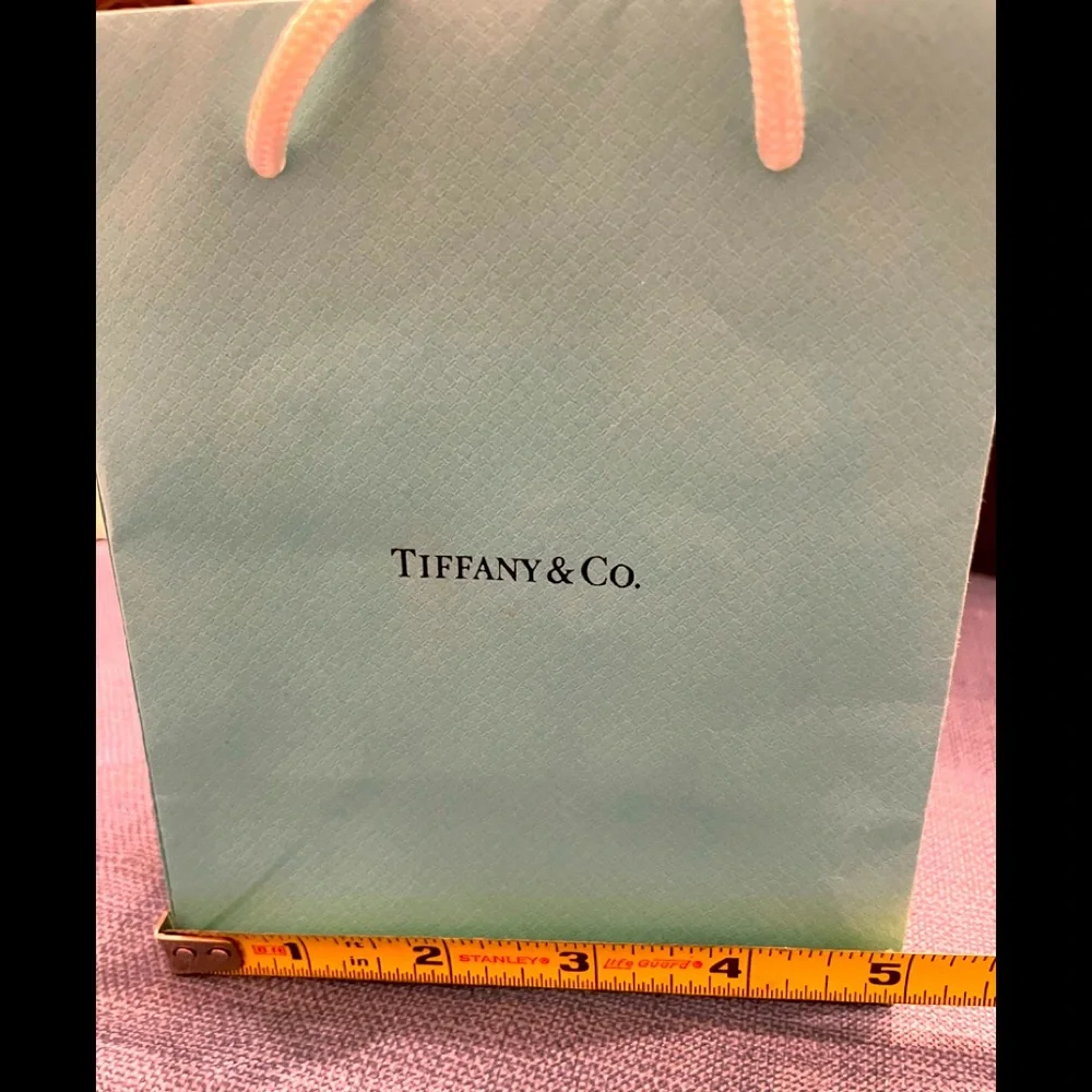 Tiffany jewelry box , dust bag and bag - Picture 6 of 6